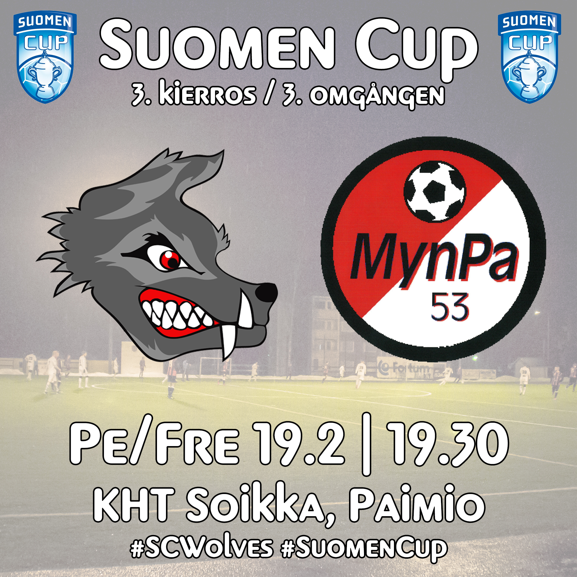 SC Wolves - Suomen Cup jatkuu tänään